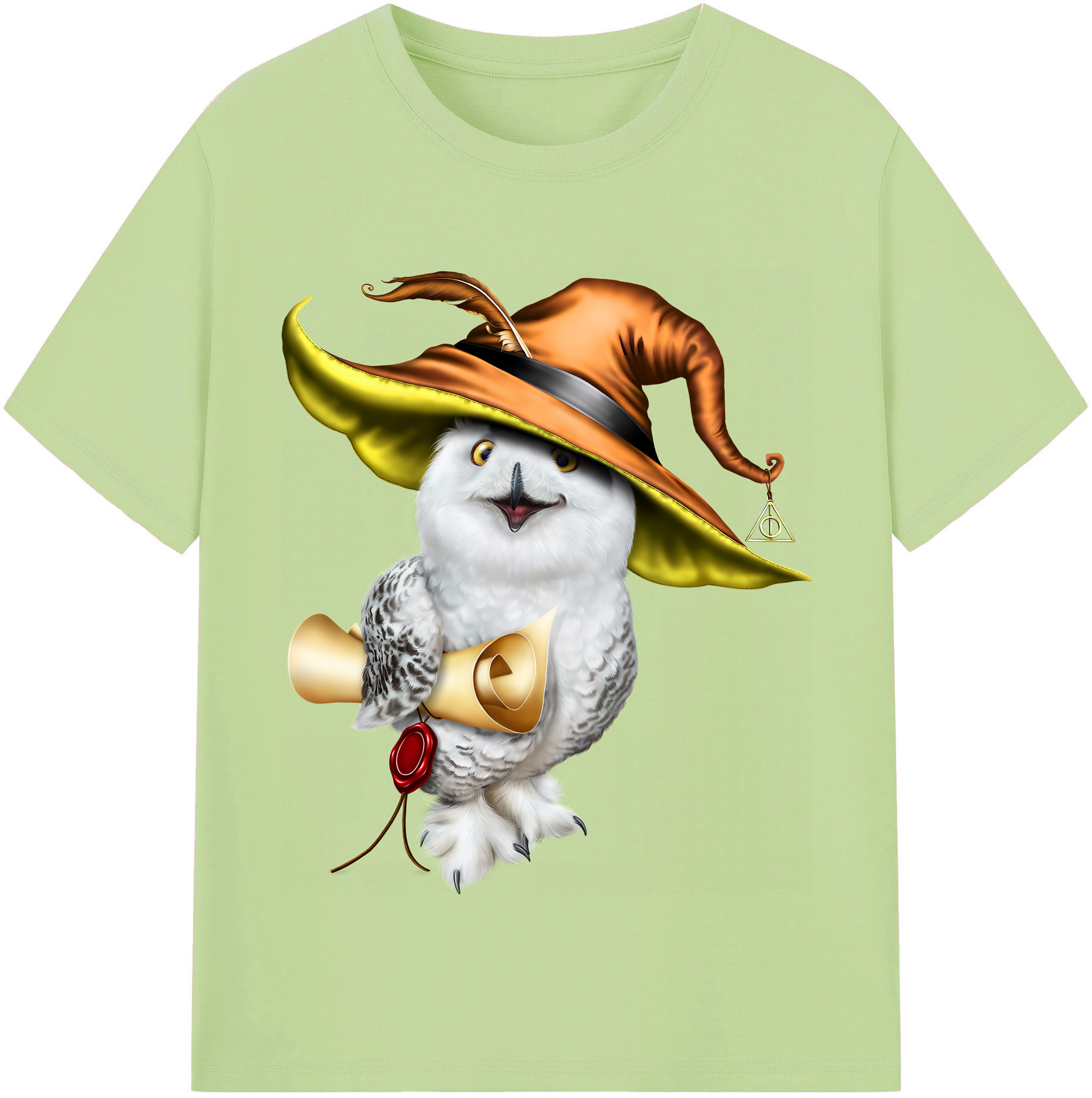 （画像用） Harry Potter ハリー・ポッターシリーズ 綿100％半袖Tシャツ（フロントプリント）